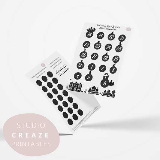 Sinterklaas printables pakket