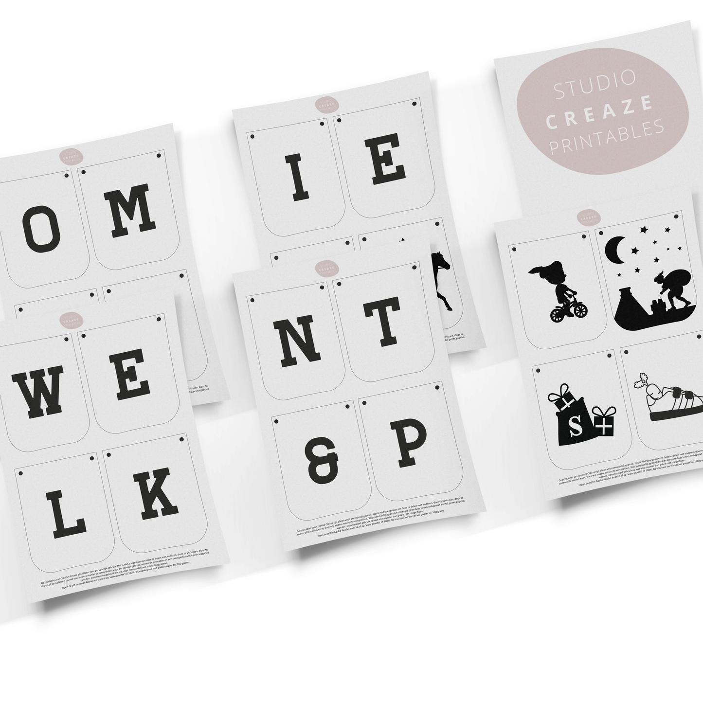 Sinterklaas printables pakket