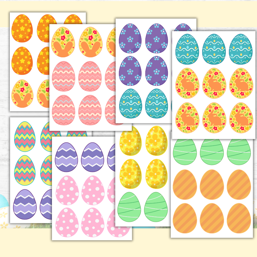 3D Paaseieren om op te hangen